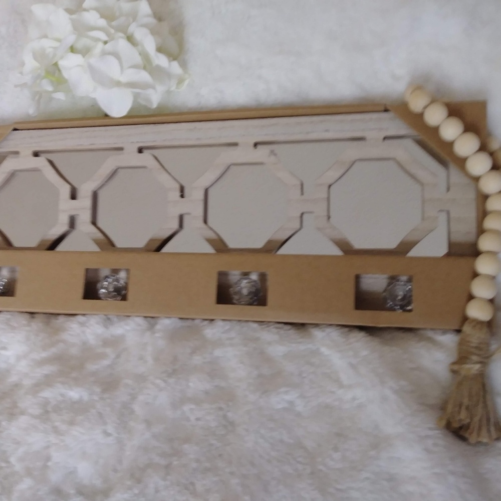 Adorable glam boho farmhouse jewelry keys hook